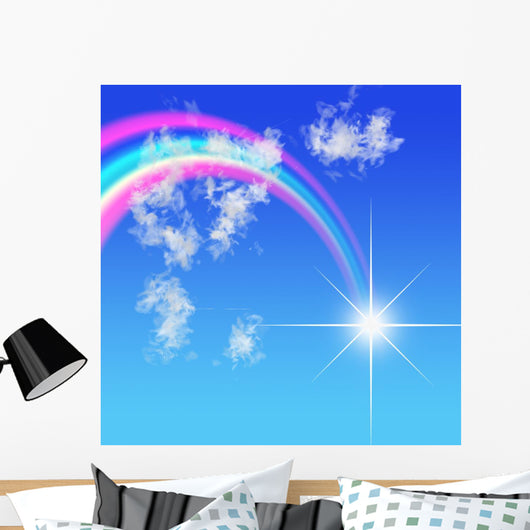 Rainbow Wall Mural
