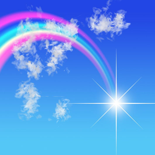 Rainbow Wall Mural