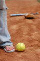 Flip Flops and Softball (close Up) Wall Mural