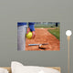Girl and Her Softball Wall Decal
