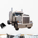 Semi Truck Wall Decal