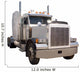 Semi Truck Wall Decal