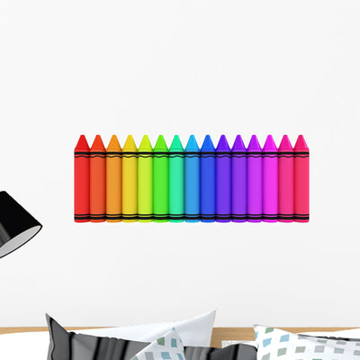 Pencils shown on a wall