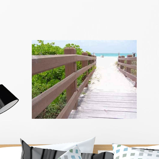 Beach Boardwalk Wall Decal