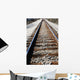 Train Tracks Wall Mural