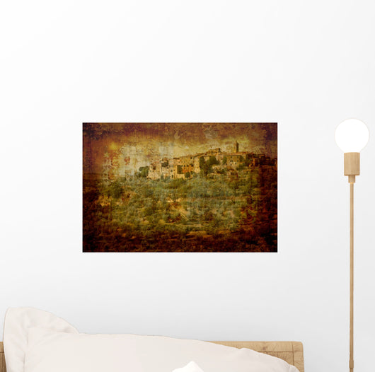 Italian Village Wall Mural