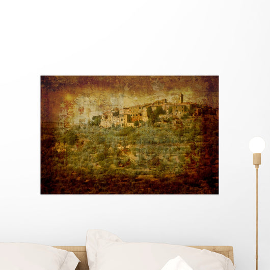 Italian Village Wall Mural
