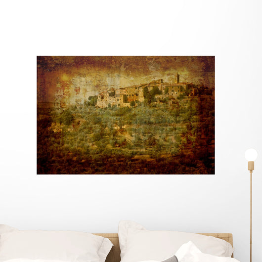 Italian Village Wall Mural