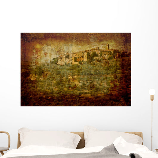 Italian Village Wall Mural