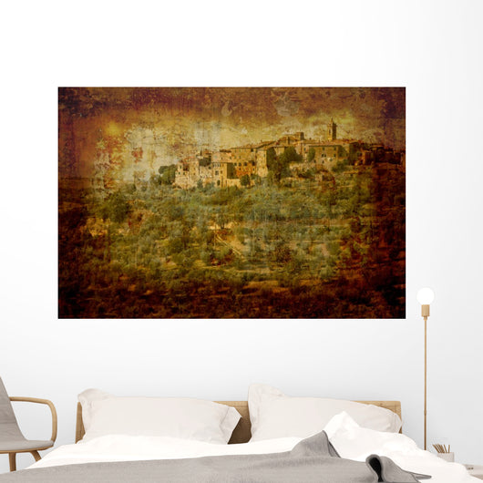 Italian Village Wall Mural