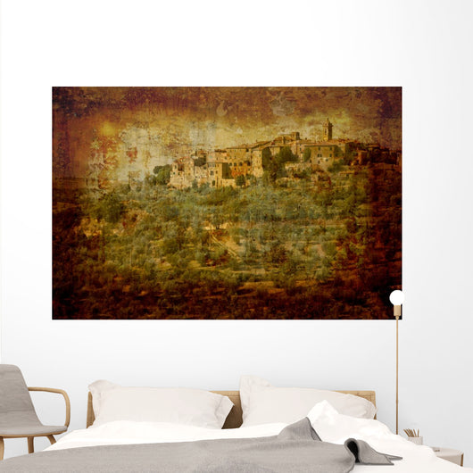 Italian Village Wall Mural