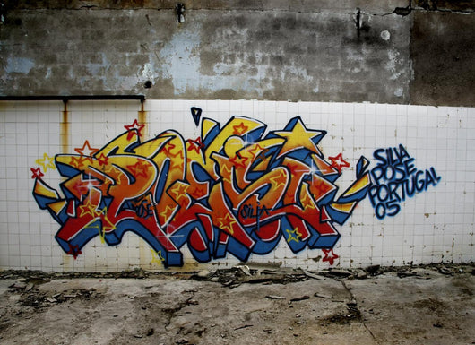 Graffiti Wall Mural
