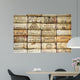Background of wine corks Wall Mural