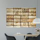 Background of wine corks Wall Mural