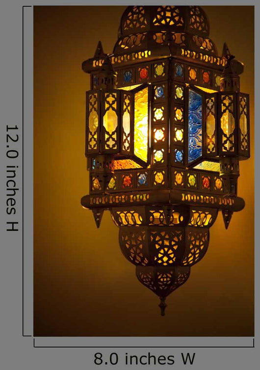 Moroccan Lantern Wall Mural