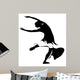 Black and White Silhouette Wall Mural