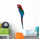 Parrot, Red-and-green Macaw Wall Decal