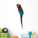 Parrot, Red-and-green Macaw Wall Decal