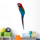 Parrot, Red-and-green Macaw Wall Decal