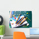 Back to school supplies. Wall Mural