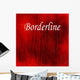 Parxisschild Poster Borderline Wall Mural
