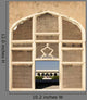 Handcrafted Marble Mesh Window
