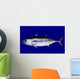 Bluefin Tuna Blue Wall Mural