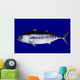 Bluefin Tuna Blue Wall Mural
