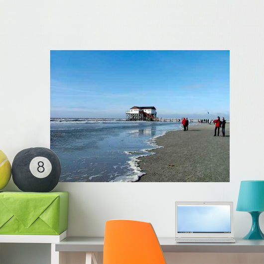 North Sea Coast Wall Decal