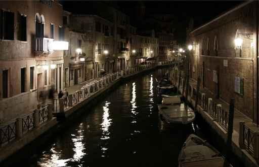 Venedig Bei Nacht Wall Decal