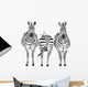Zebras Wall Decal
