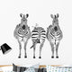 Zebras Wall Decal