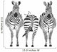 Zebras Wall Decal