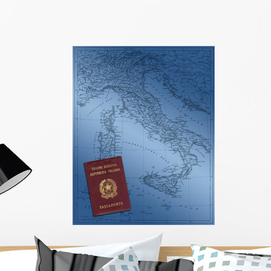 Italian Passport Map Italy