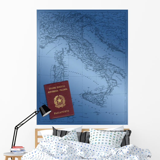 Italian Passport Map Italy