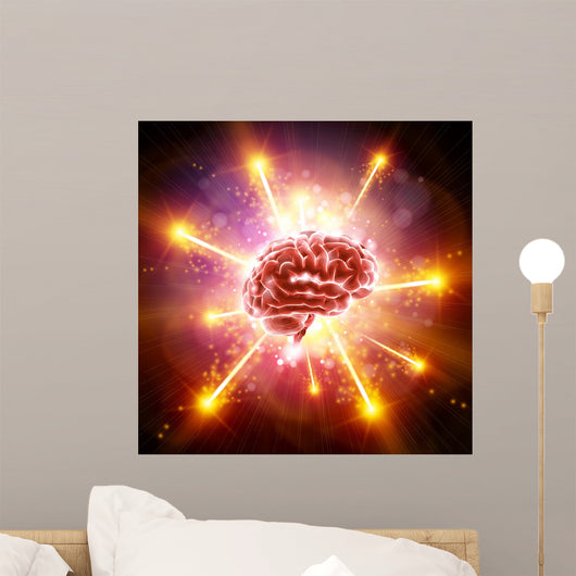 Brain Bang / Explosion Wall Mural