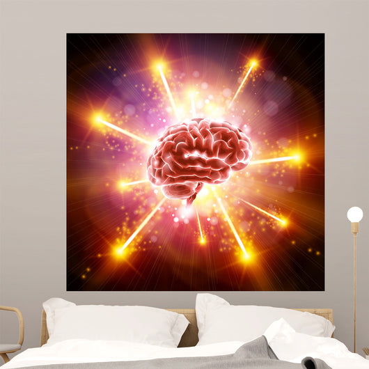 Brain Bang / Explosion Wall Mural