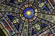Colorful Stained Glass with Angels and Lions Wall Mural