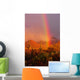 Rainbow Sunset Saguaro National Wall Decal