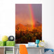 Rainbow Sunset Saguaro National Wall Decal