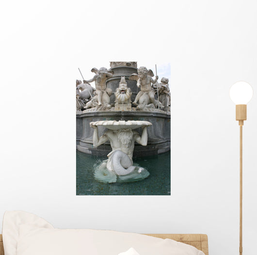 Parliament Fountain Wall Mural