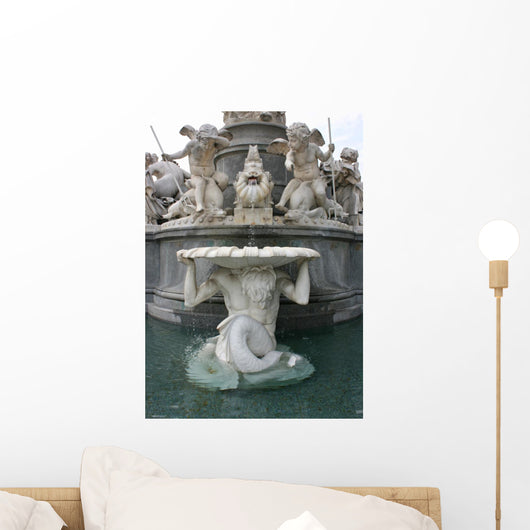 Parliament Fountain Wall Mural