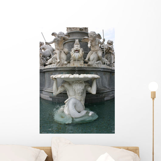 Parliament Fountain Wall Mural