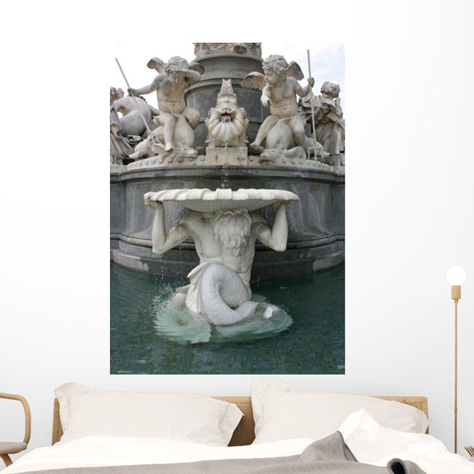 Parliament Fountain Wall Mural