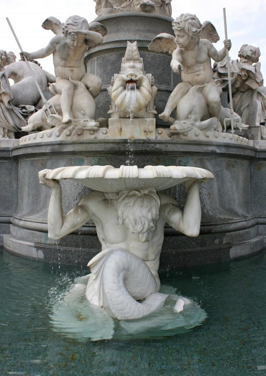 Parliament Fountain Wall Mural