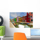 Burano island venice italy Wall Mural