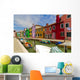 Burano island venice italy Wall Mural
