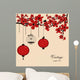 Floral with Chinese Lanterns