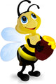 Honey Bee Wall Decal