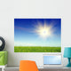 Landscape with Grass and Wall Mural